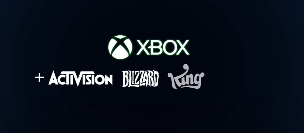 Copertina che celebra l'acquisizione di Activision da parte di Microsoft