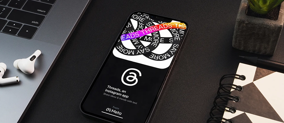 Threads su smartphone