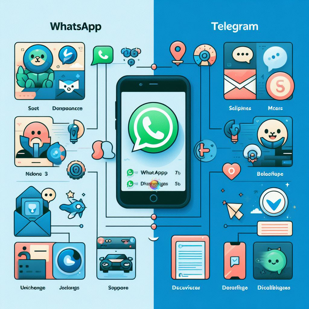 WhatsApp copia Telegram