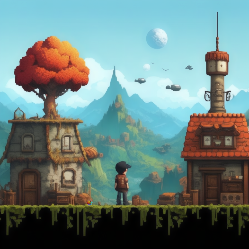 Un mondo in 2D per videogiochi