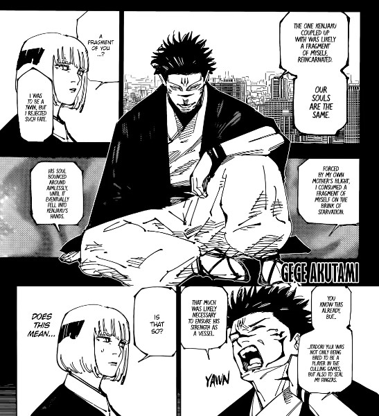 Sukuna spiega l'origine di Yuji