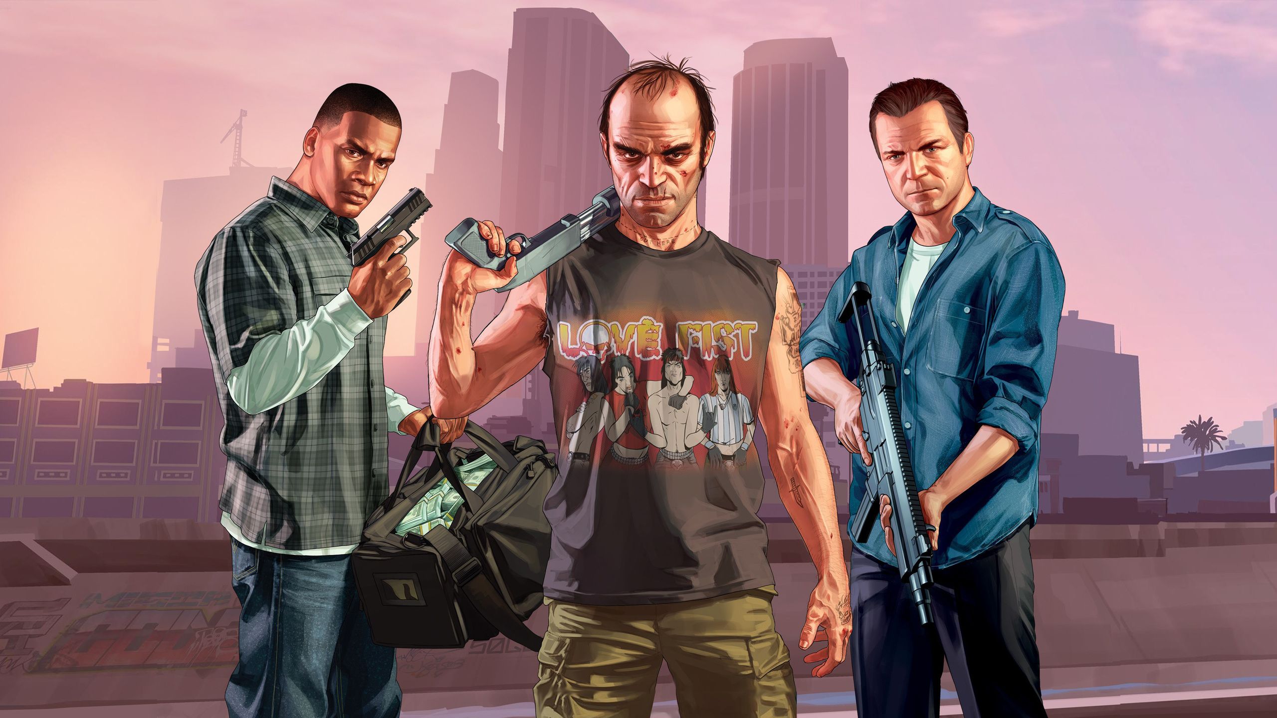 GTA5 ed i tre protagonisti indimenticabili