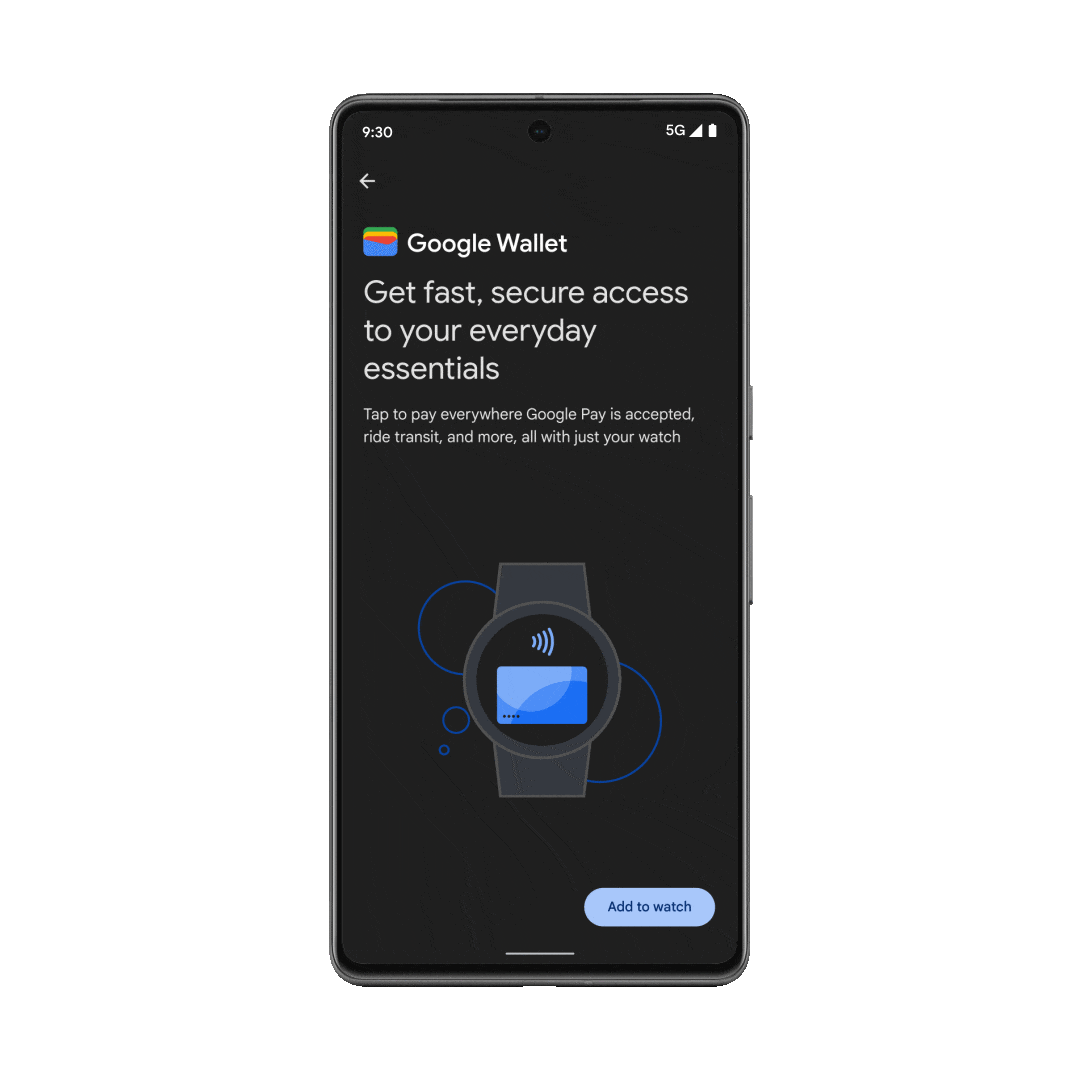 Paypal su Wallet per Wear OS