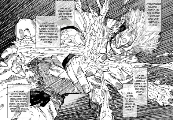 Sukuna sta per attaccare
