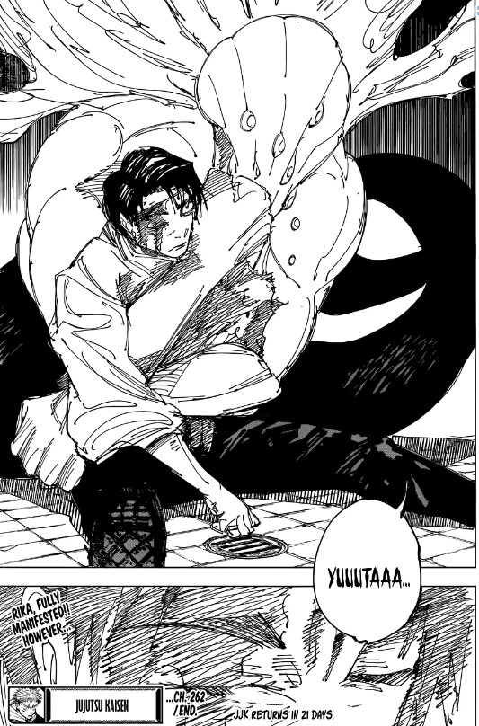 Rika stringe a sè il corpo originale di Yuta