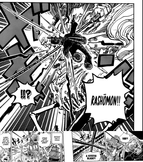 Scontro tra Zoro e Nusjuro