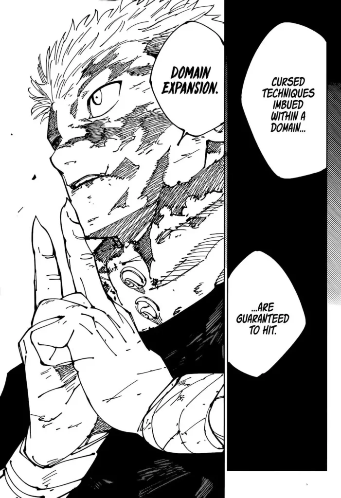 Yuji attiva il suo dominio