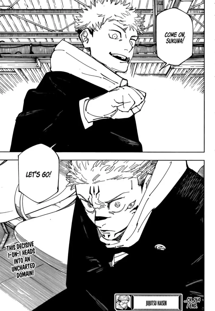 Yuji e Sukuna, atto finale