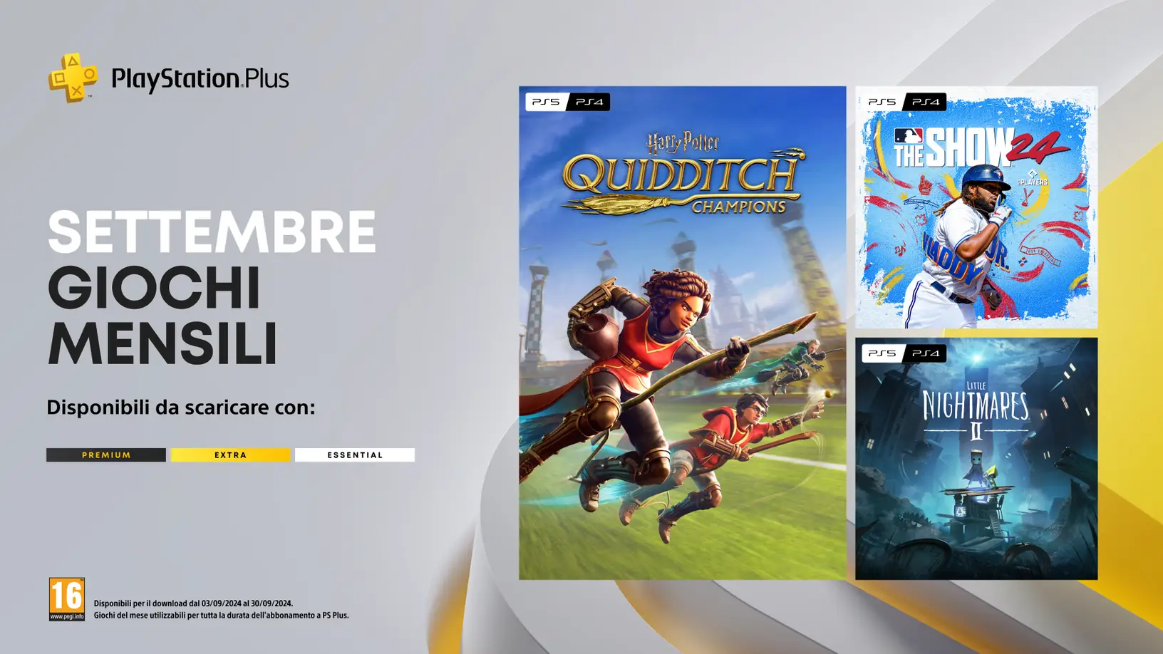 Giochi PS Plus Settembre 2024