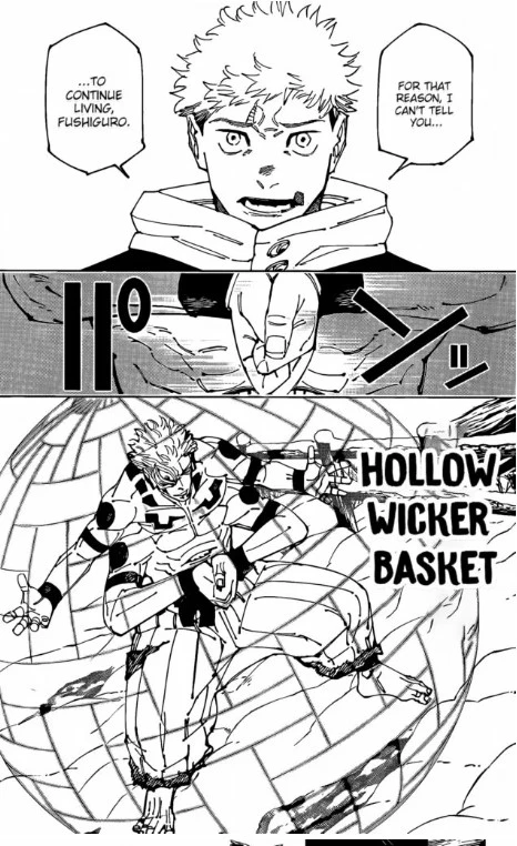 Lo scontro tra Yuji e Sukuna continua