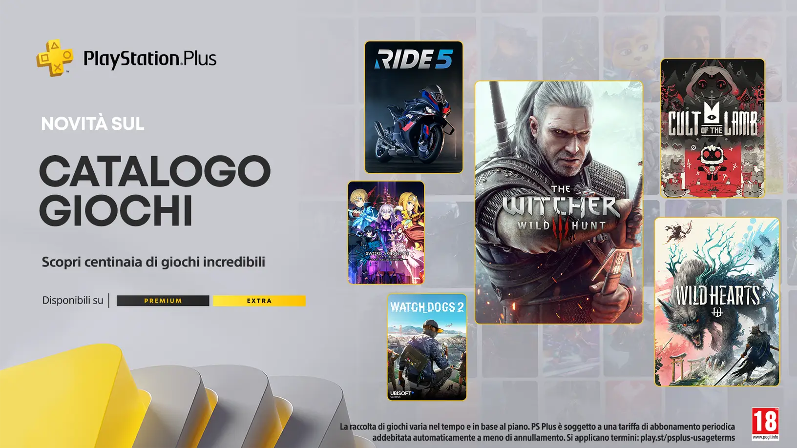 PS Plus Giochi Extra e Premium Agosto 2024
