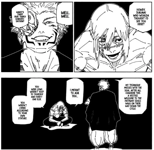 Sukuna e Makito si incontrano nel limbo