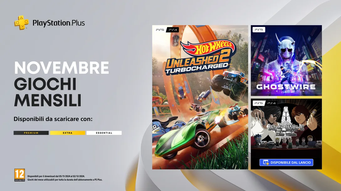 Giochi PS Plus Novembre 2024