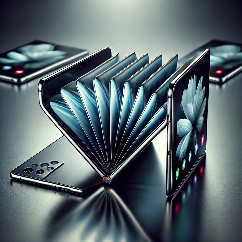 Pieghevole a tre pezzi di Samsung