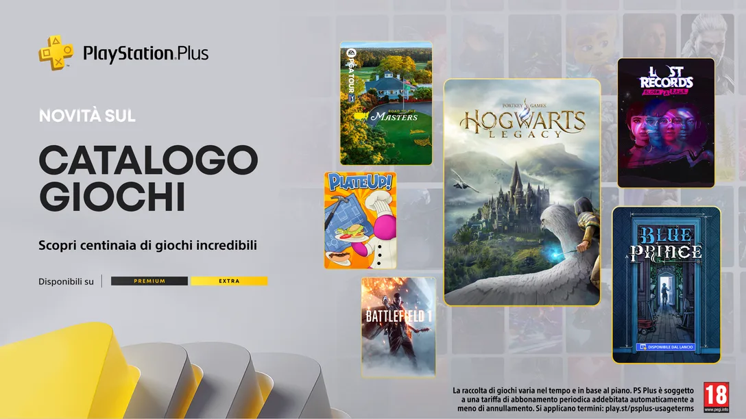 Giochi PS Plus Extra e Premium Aprile 2025