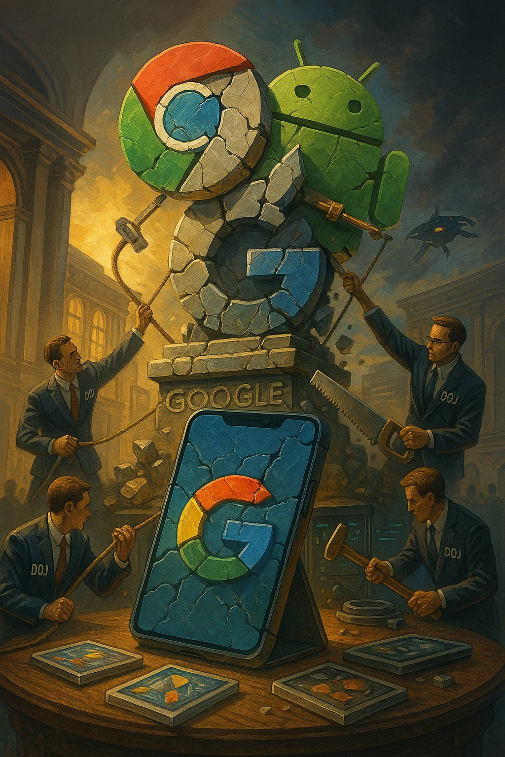 Google dovrà vendere Android e Chrome?