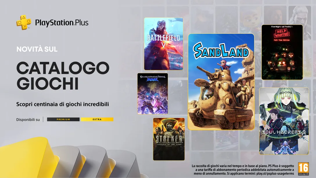 Giochi PlaySattion Plus Extra e Premium Maggio 2025