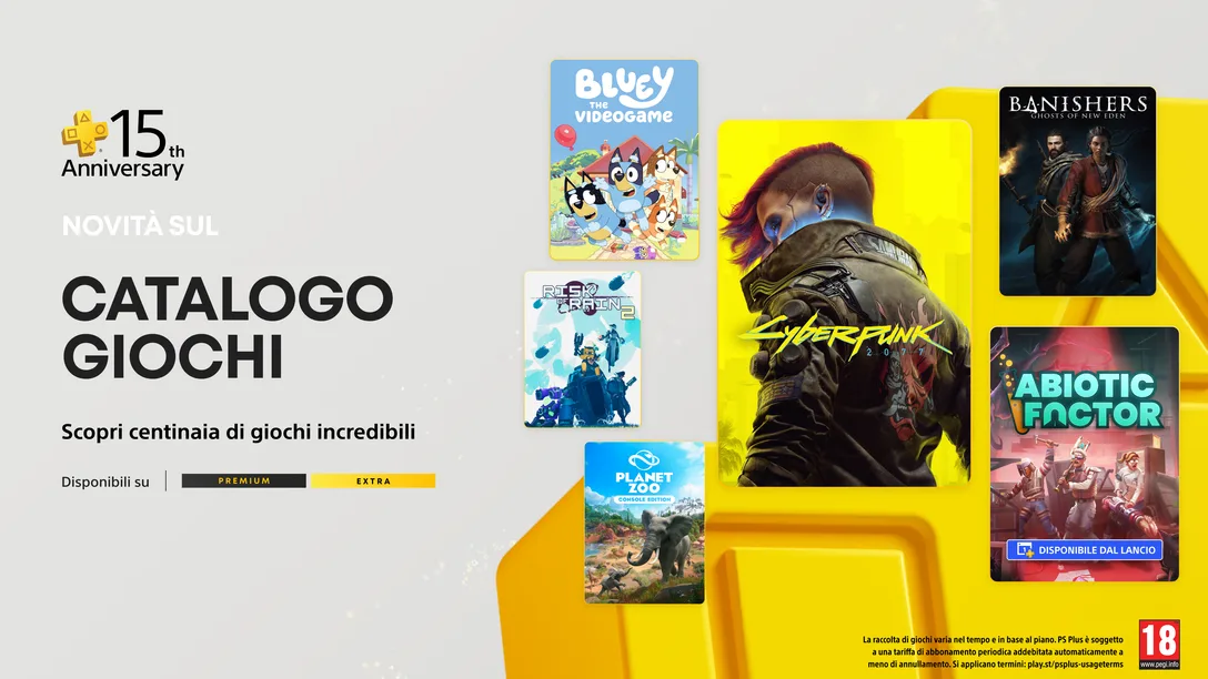 Giochi PS Plus Extra e Premium Luglio 2025