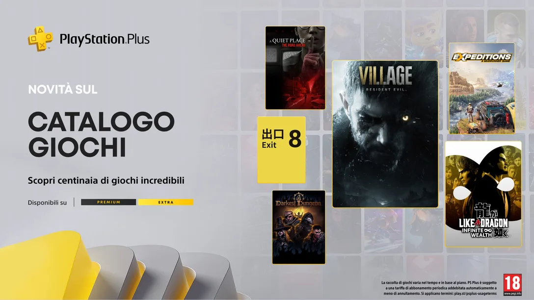 Giochi PsPlus Extra e Premium Gennaio 2026