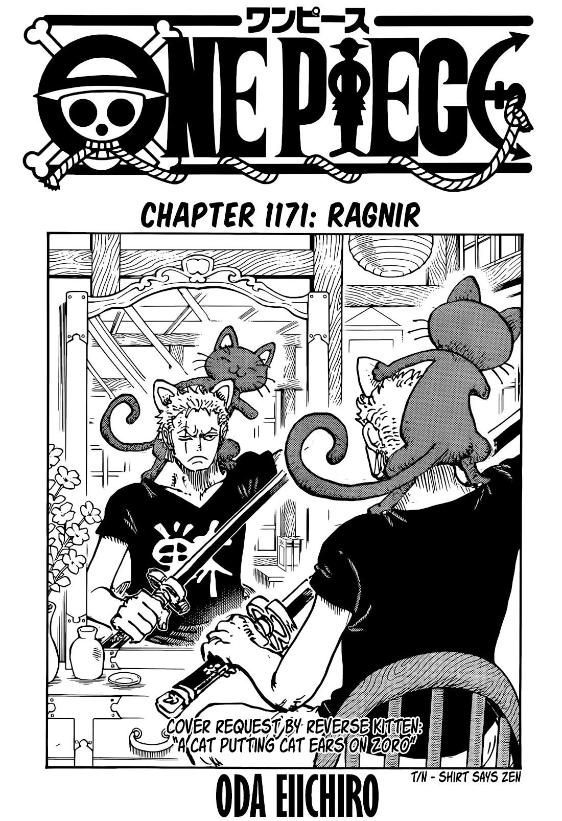 One Piece 1171 - Copertina