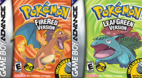 Pokemon Rosso Fuoco e Verde foglia