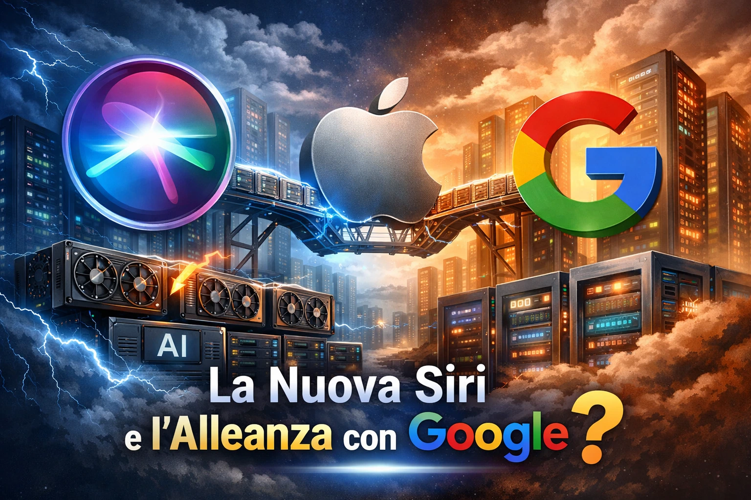Apple e Google insieme per Siri AI?