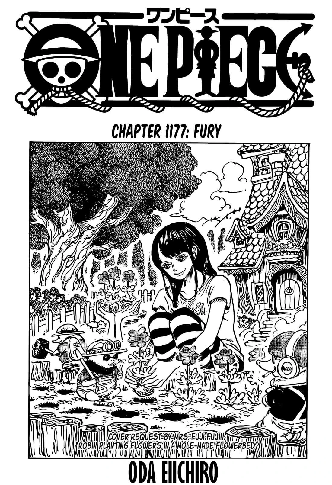 One Piece 1177 - Copertina