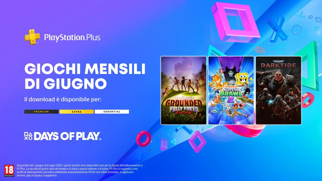 Giochi PSPlus Giugno 2026