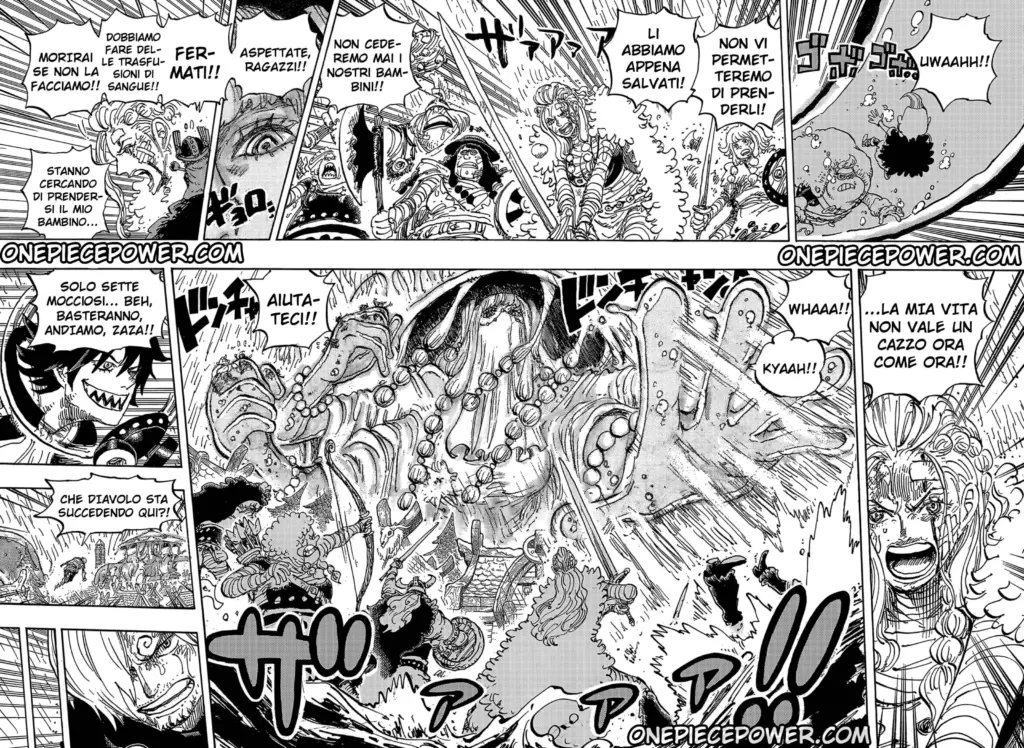 Zaza MMA contnua a rapire i bambini e Sanji arriva sulla scena