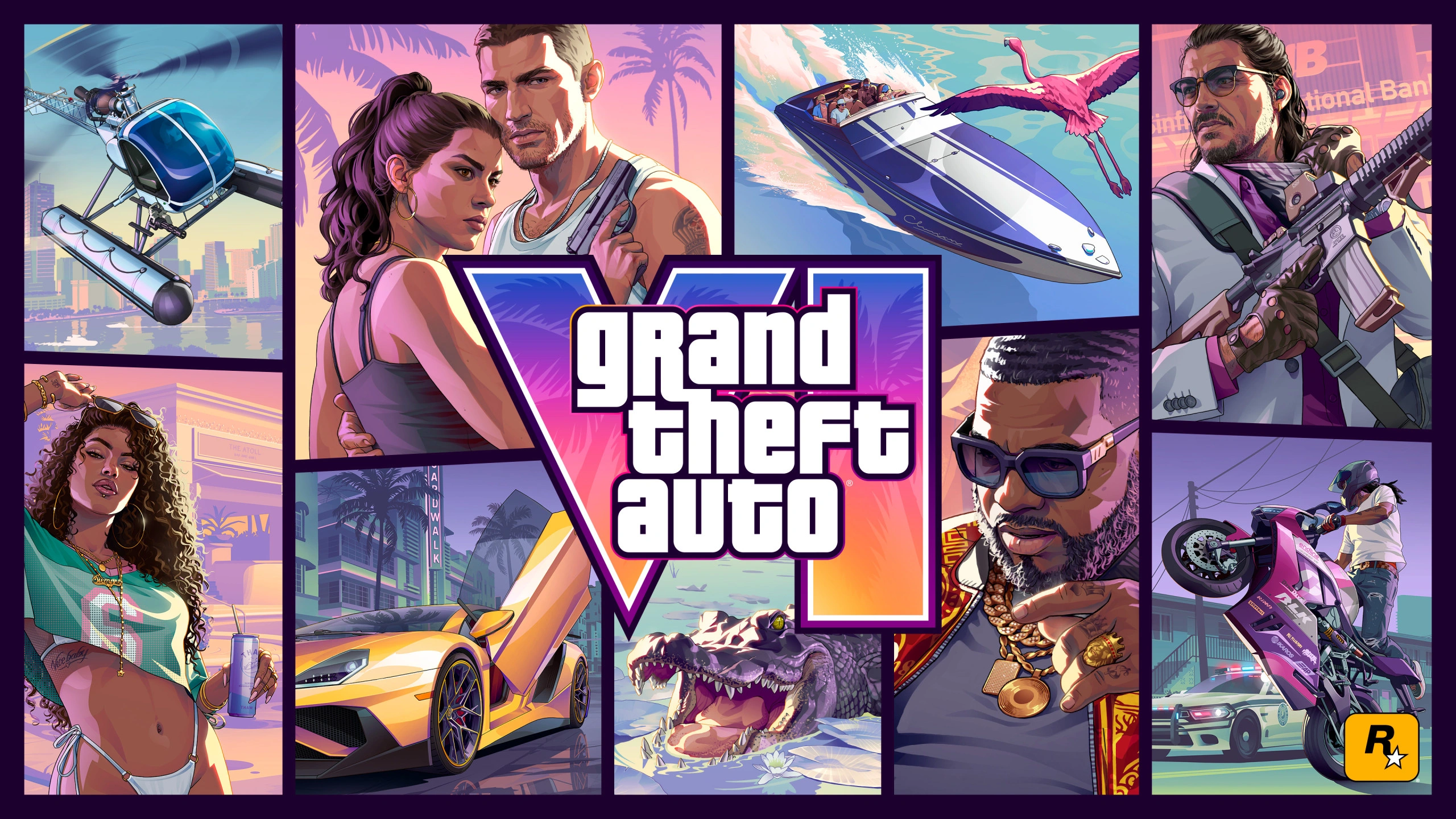 GTA 6 Offical Cover Art