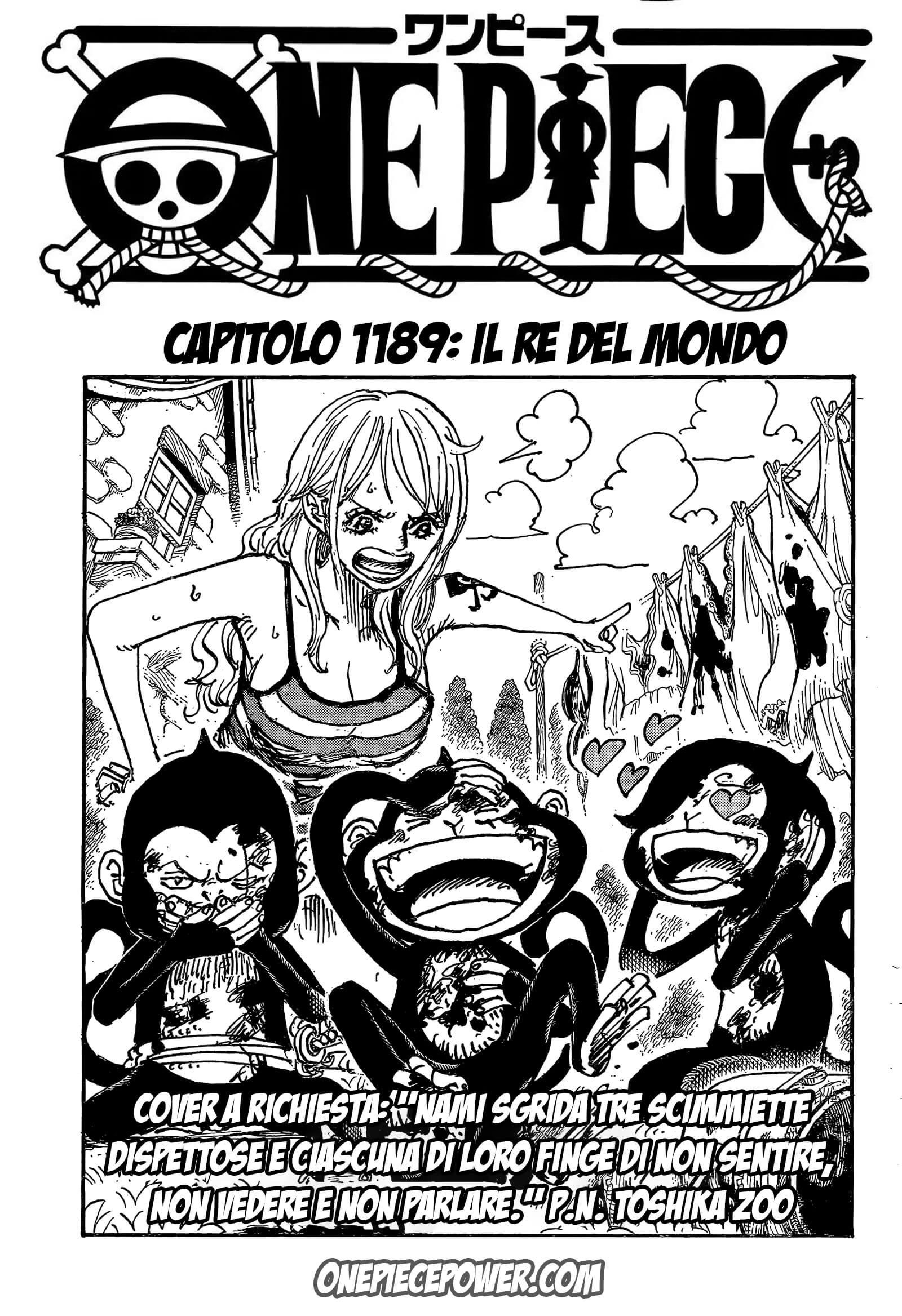 One Piece 1189 - Copertina
