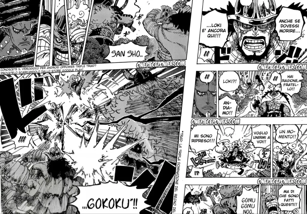 Hajrudin, Loki e Luffy attaccano Imu