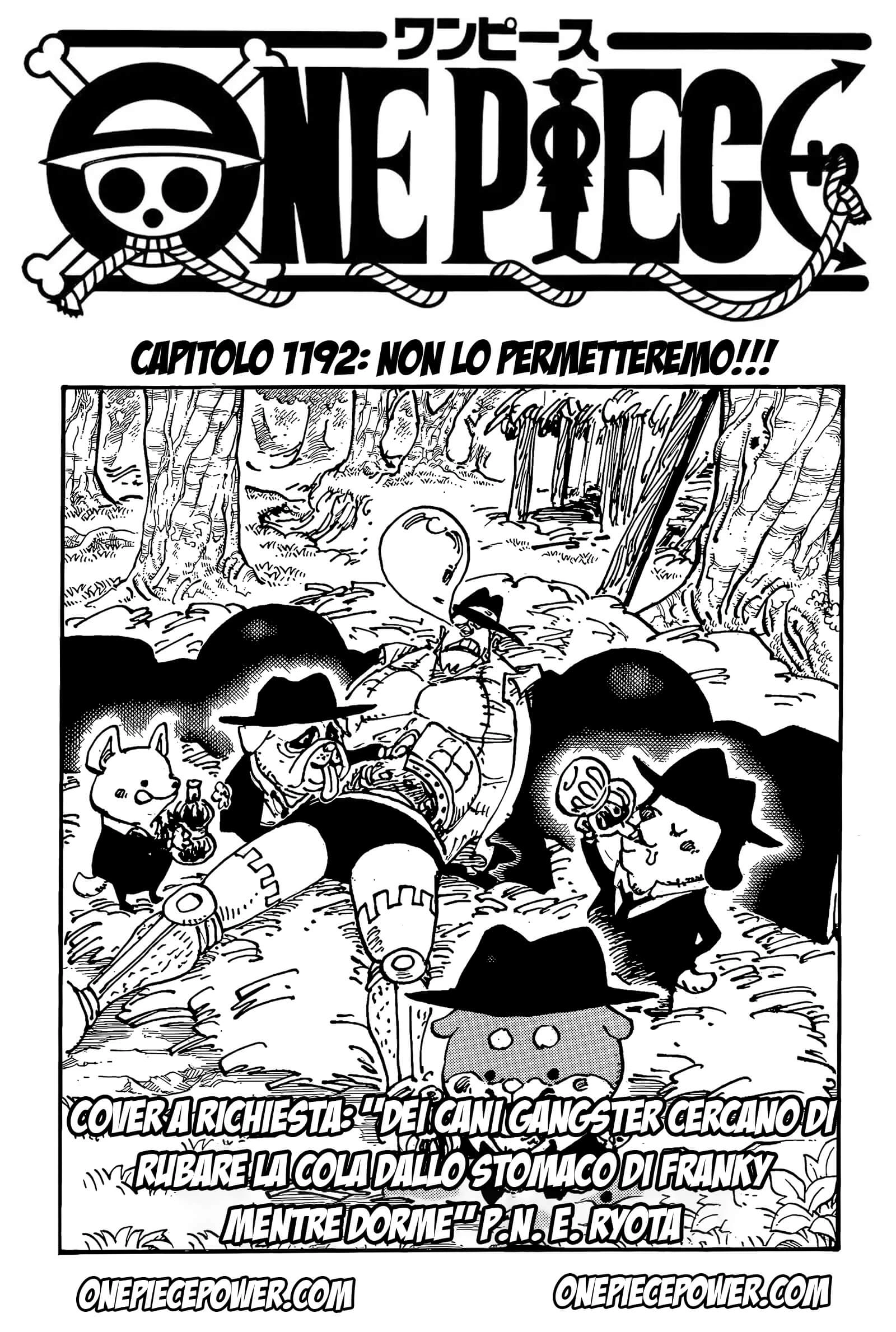 One Piece 1192 - Copertina