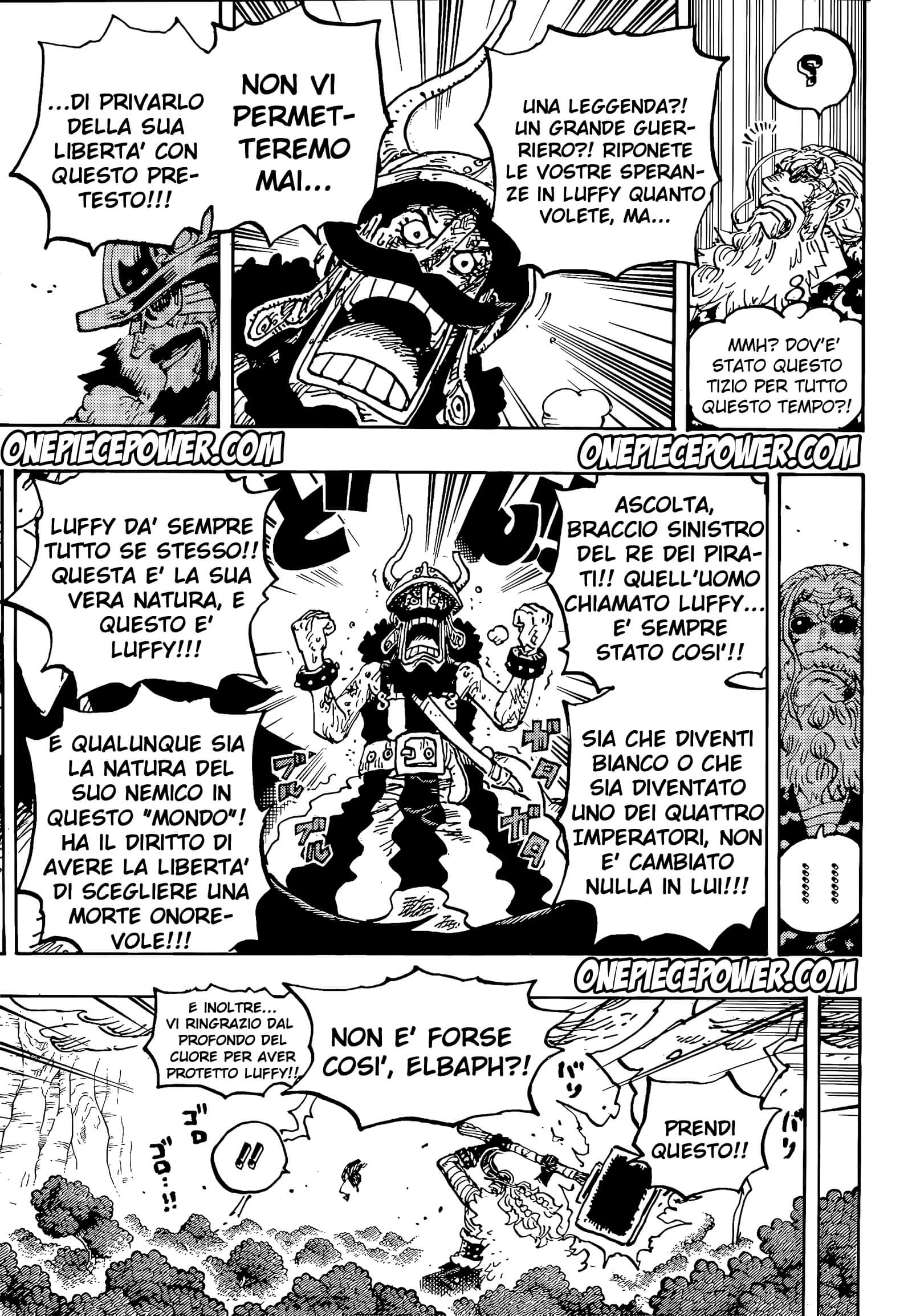 Usopp difende le scelte del suo capitano