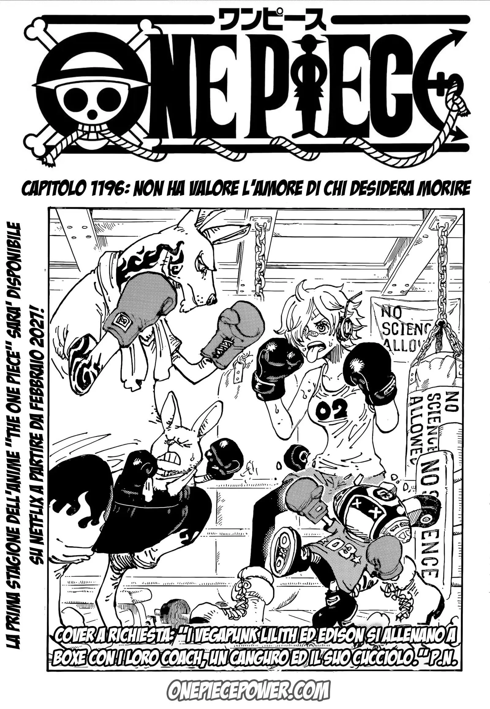 One Piece 1196 - Copertina