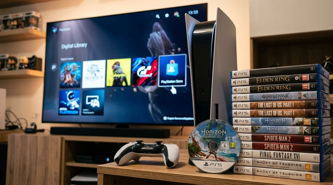 Playstation e formato fisico