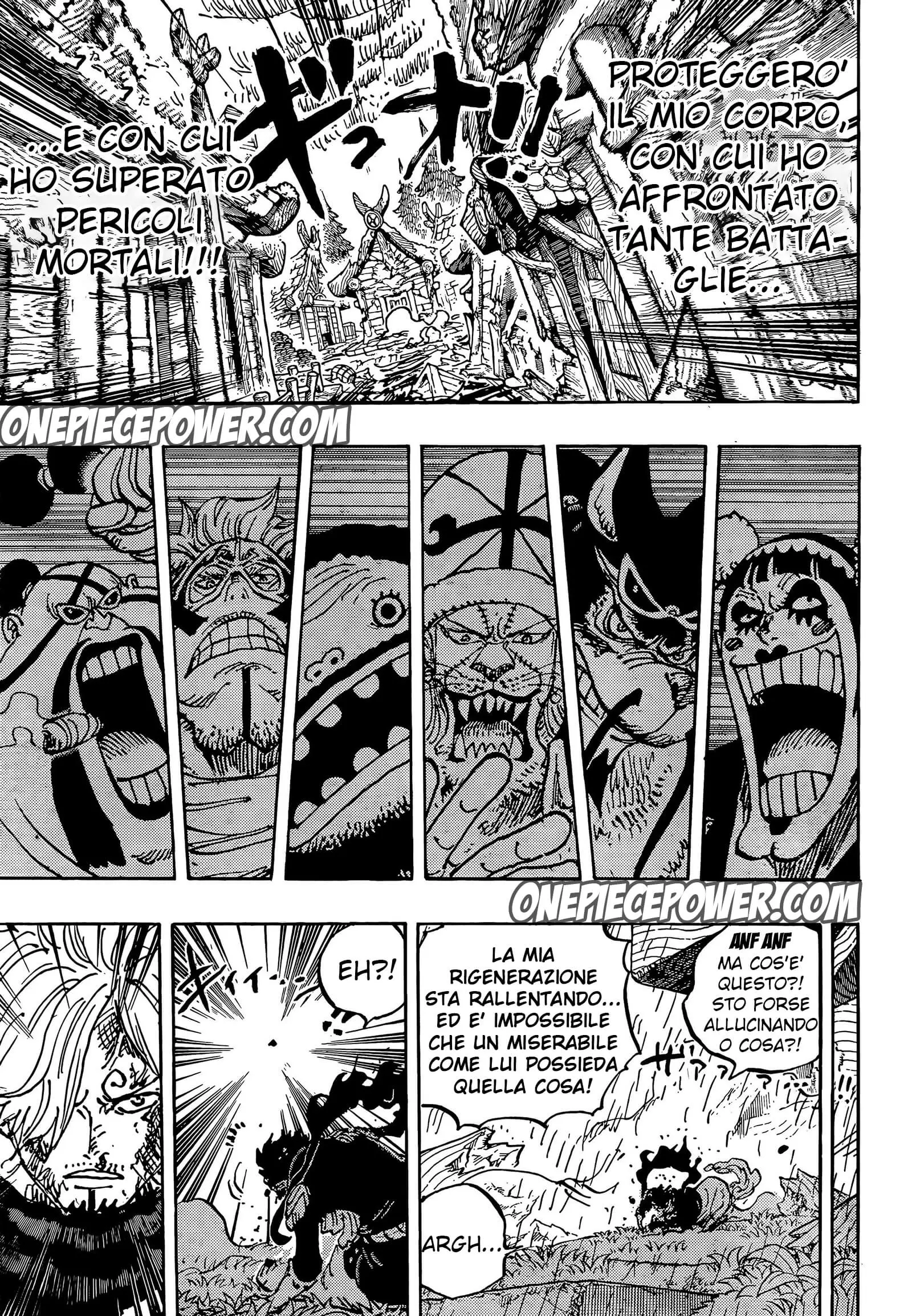 Sanji ricorda il suo passato